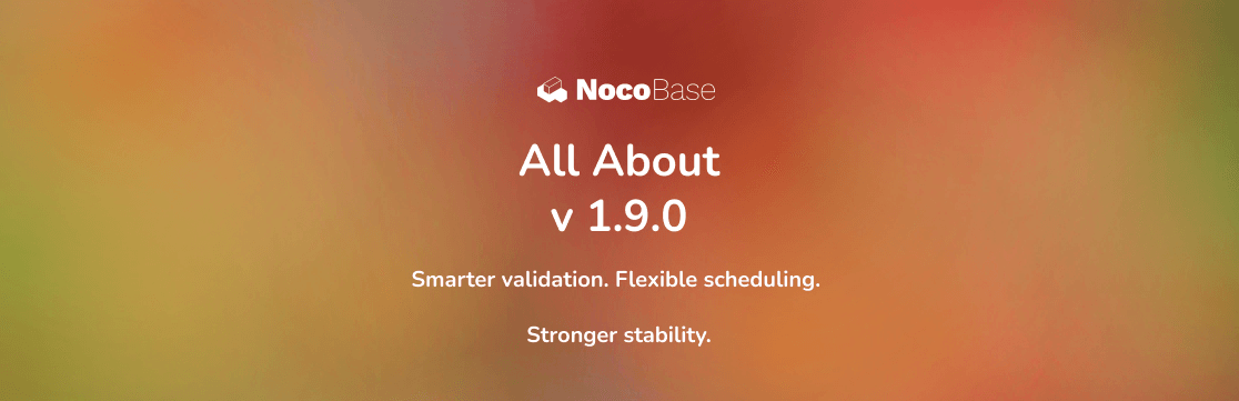 NocoBase v1.9.0 をリリース