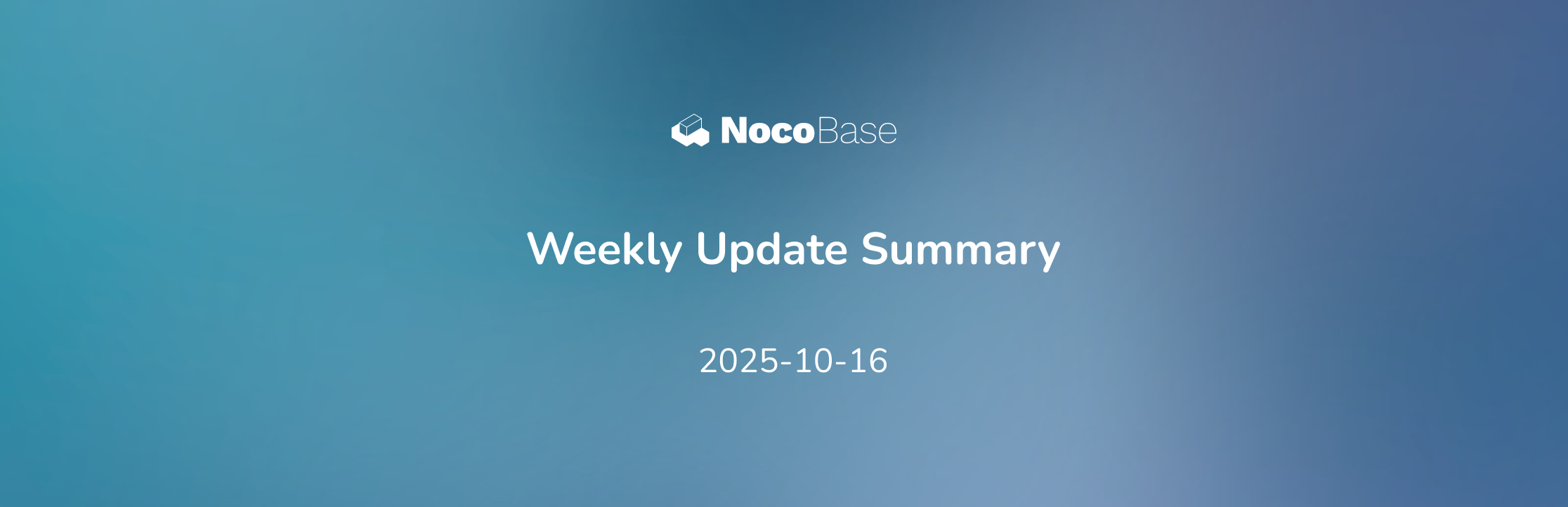 NocoBase Weekly Updates: Optimization and Bug Fixes