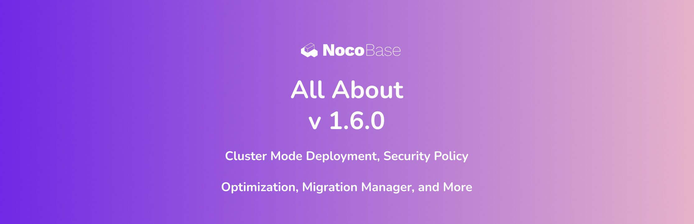 NocoBase v1.6.0 正式版发布