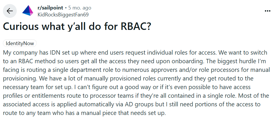 a unified role-based access approach