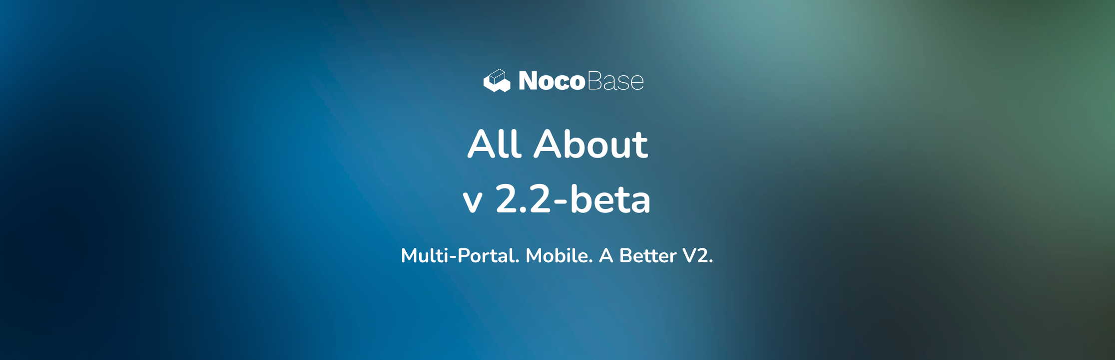 Announcing NocoBase 2.2-beta