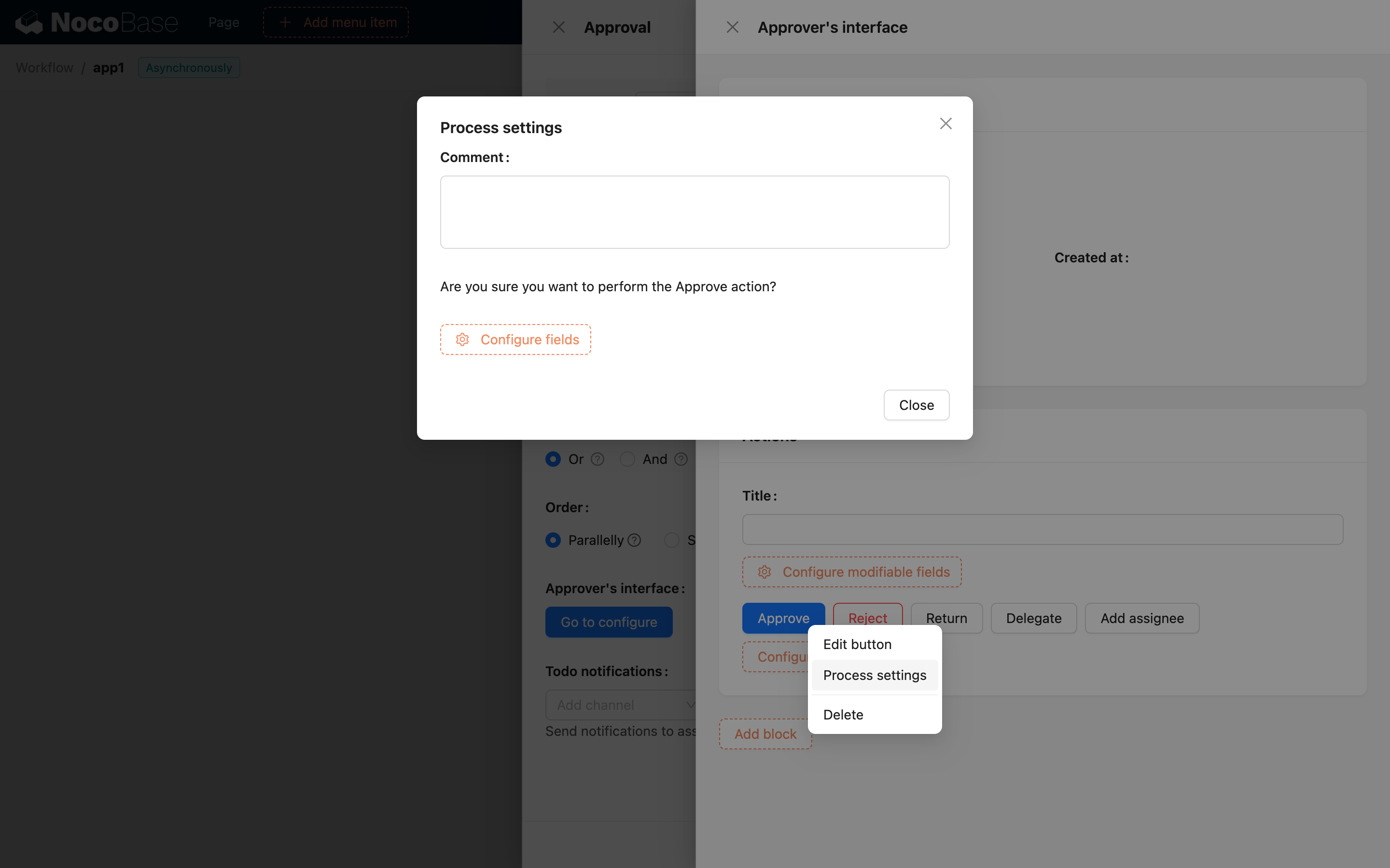Processing Configuration