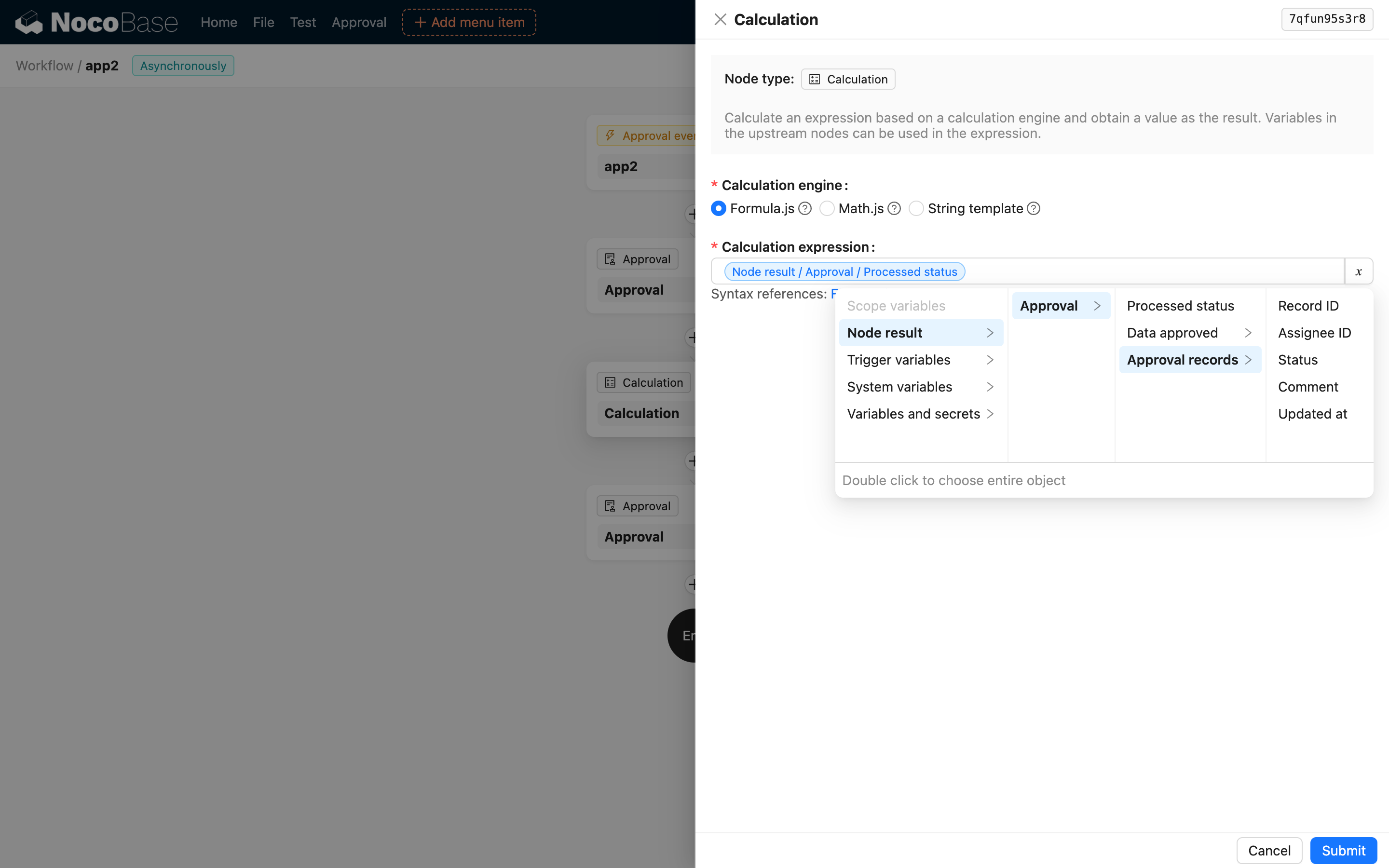 Workflow: Approval