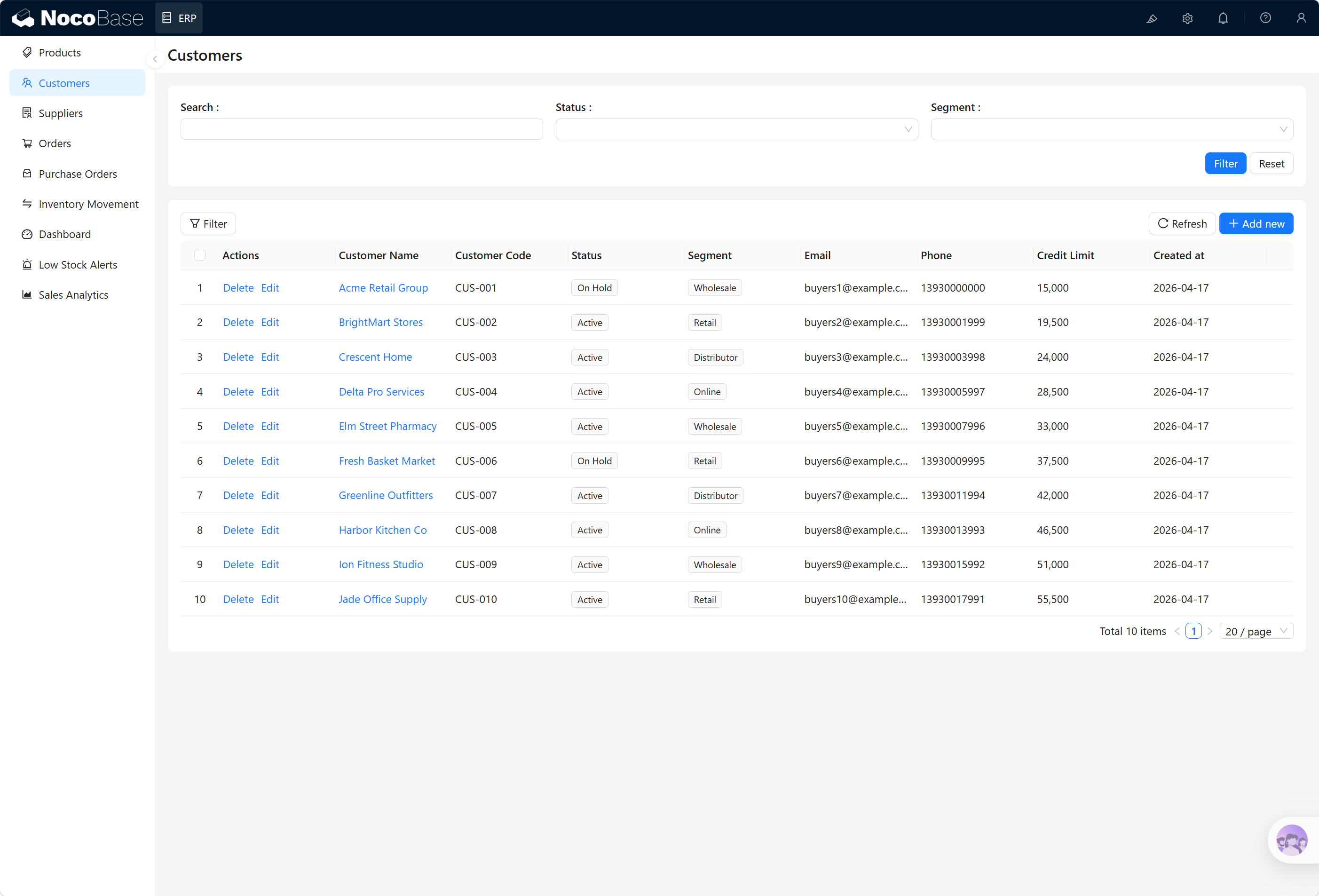 Ticket system build result