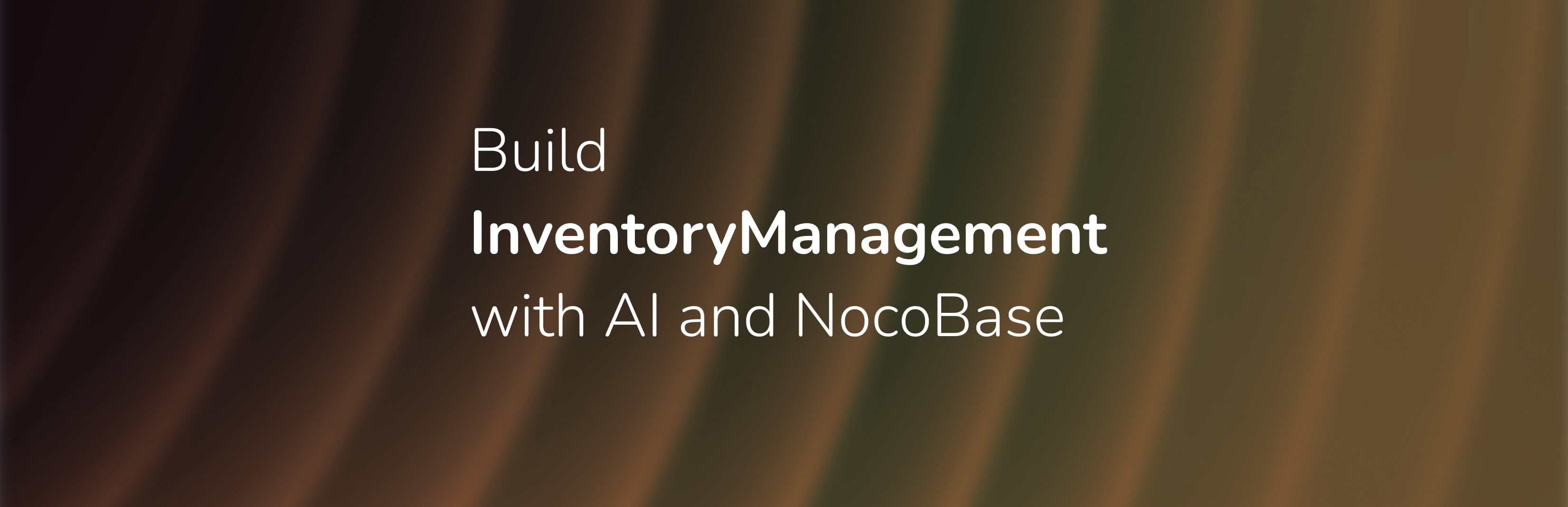 Building an Inventory Management System: Vibe Coding vs NocoBase + AI