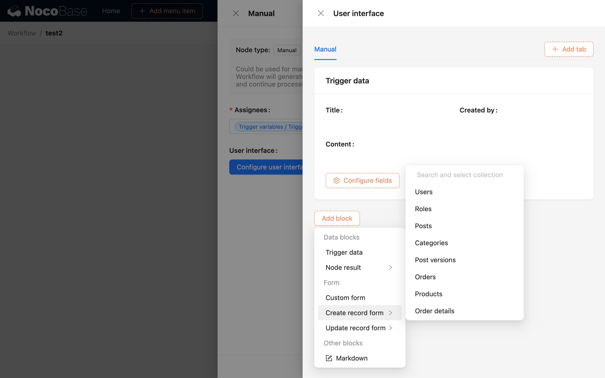 Manual Node_Node Configuration_Interface Configuration_Form Types