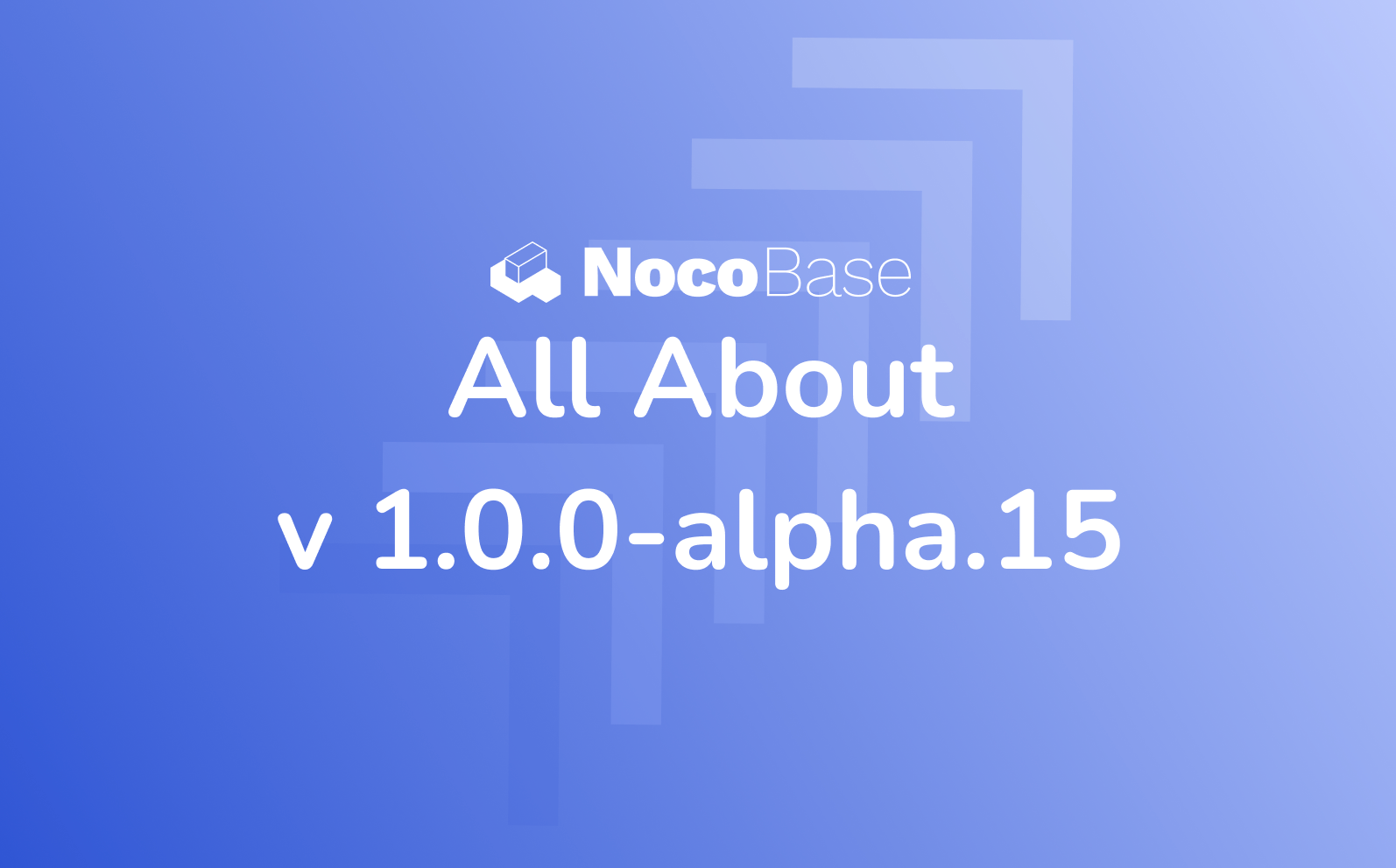 NocoBase 1.3.0-alpha - NocoBase
