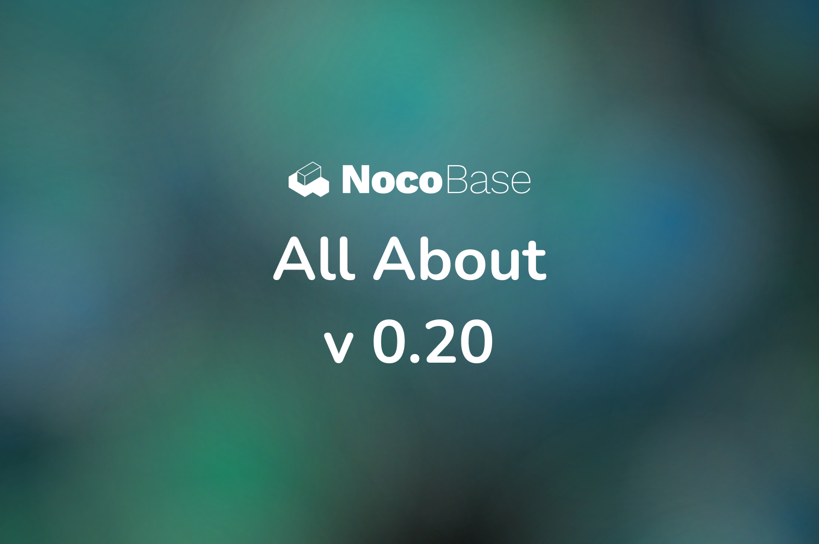 NocoBase 0.20：支持多数据源