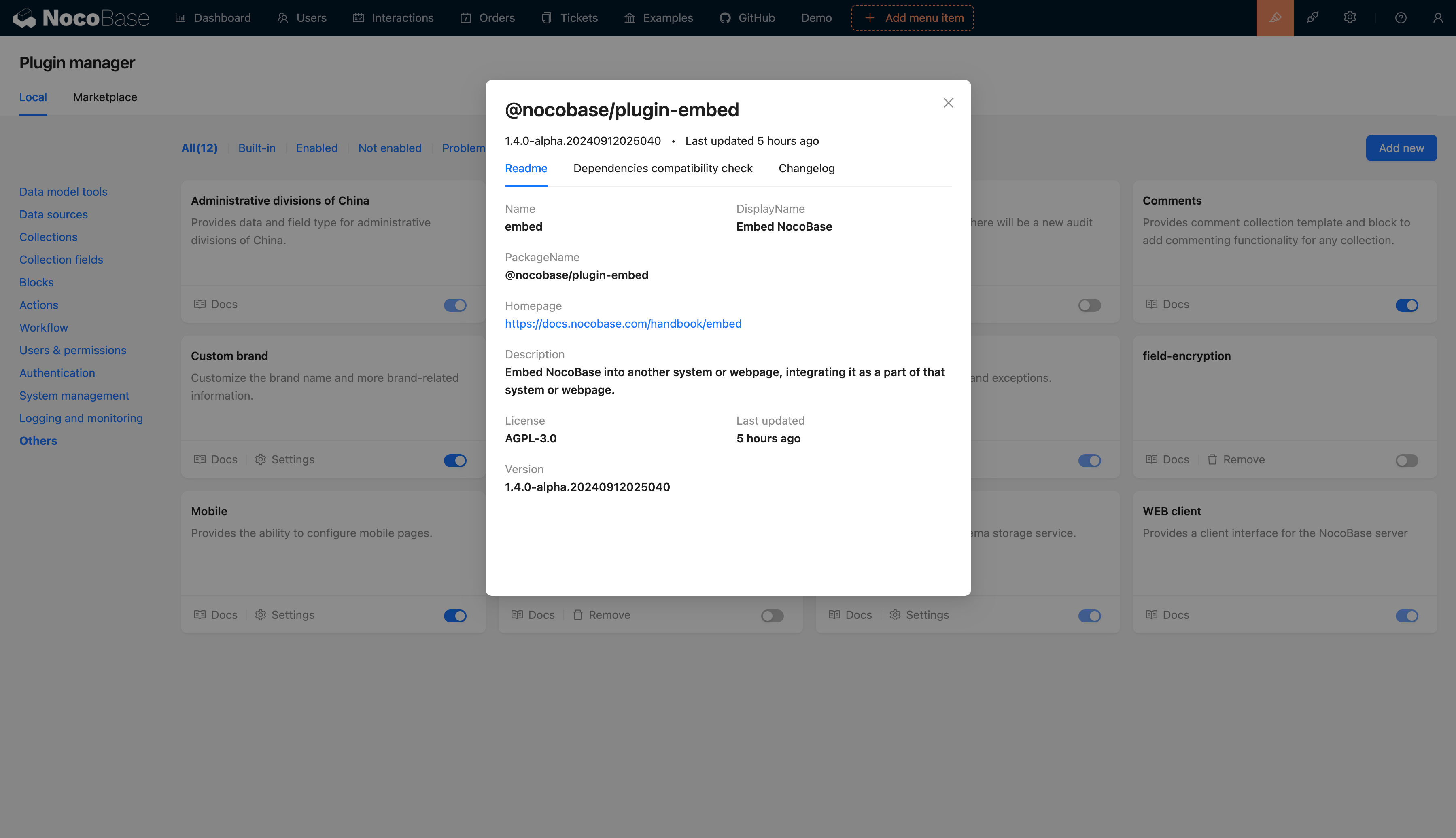 NocoBase Third-Party Integrations2.png