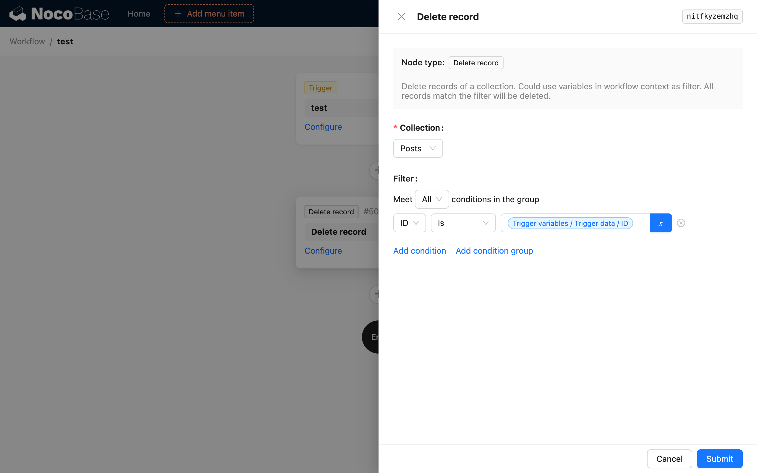 Delete node_Node configuration