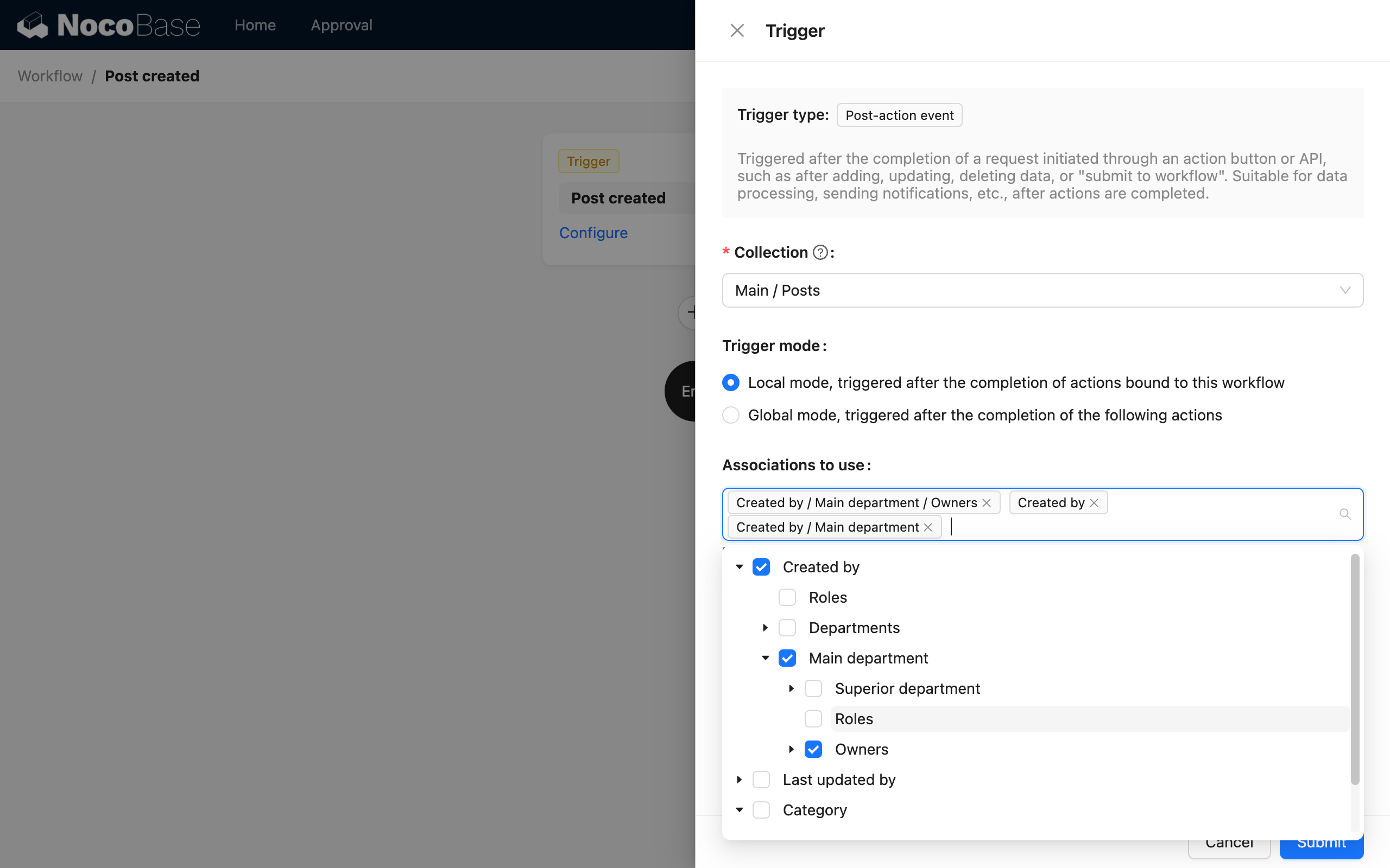 Workflow Configuration_Preload Association