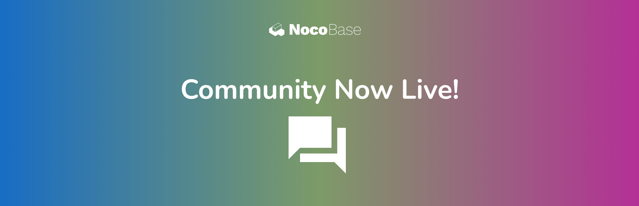 The NocoBase community is officially launched!