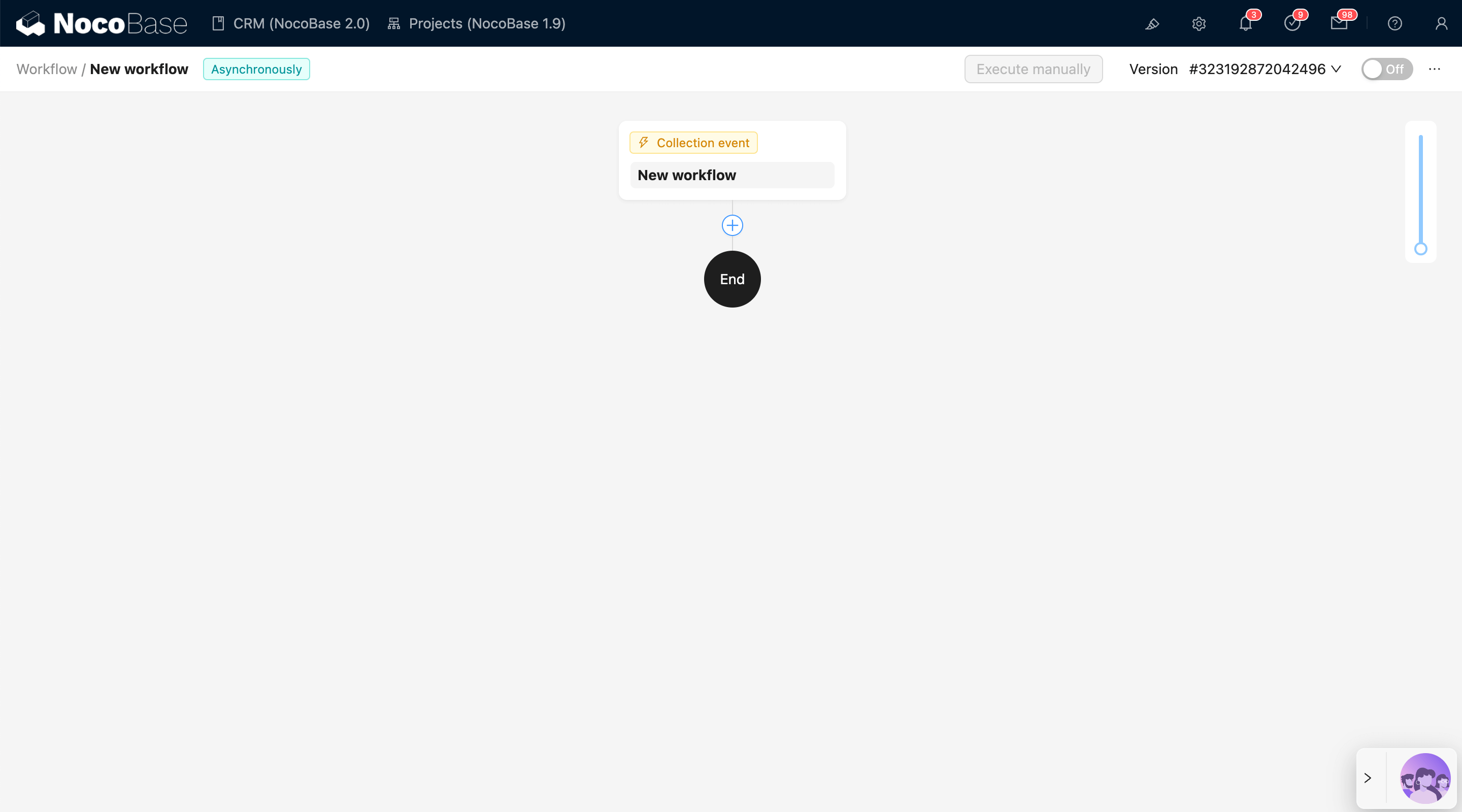 NocoBase 演示界面