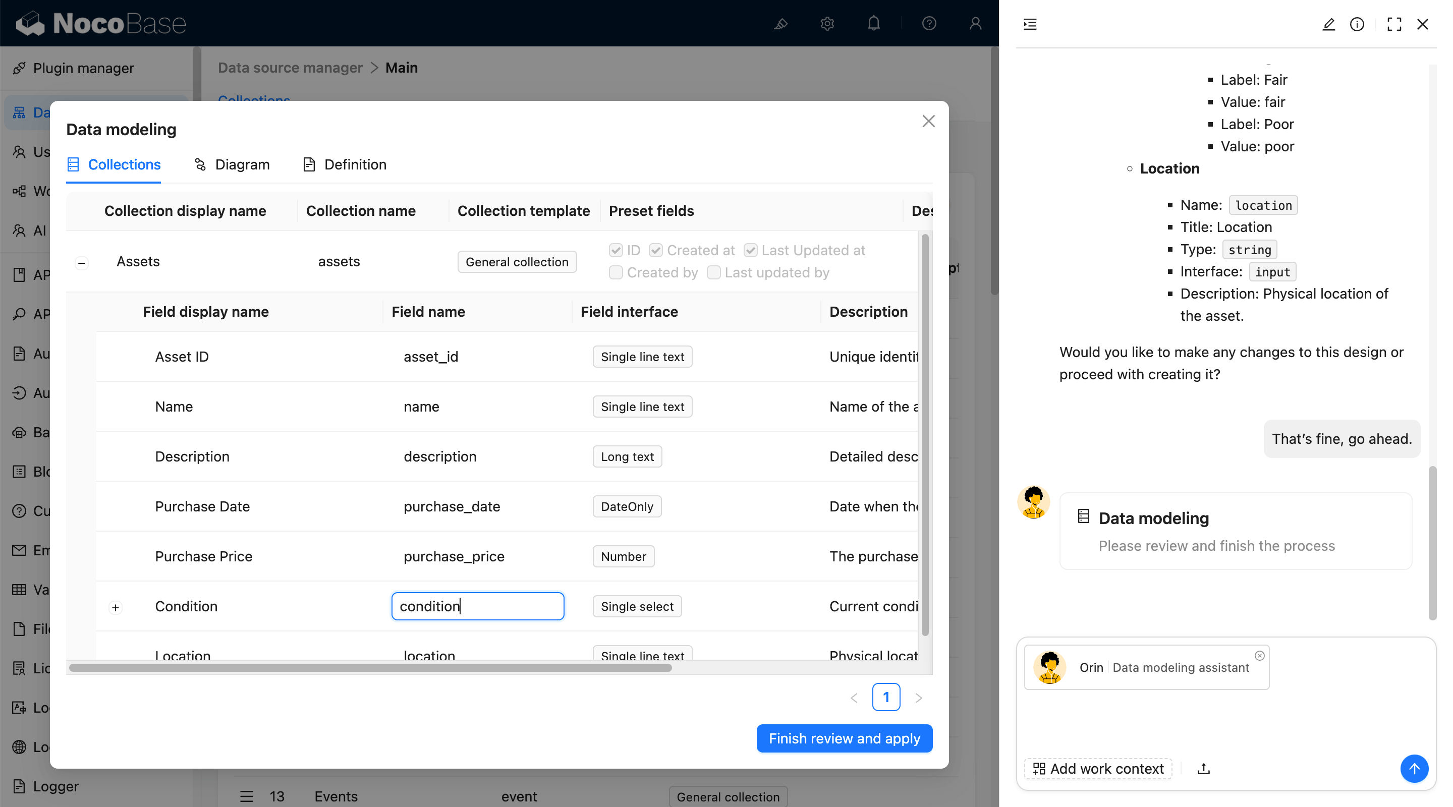 NocoBase 演示界面