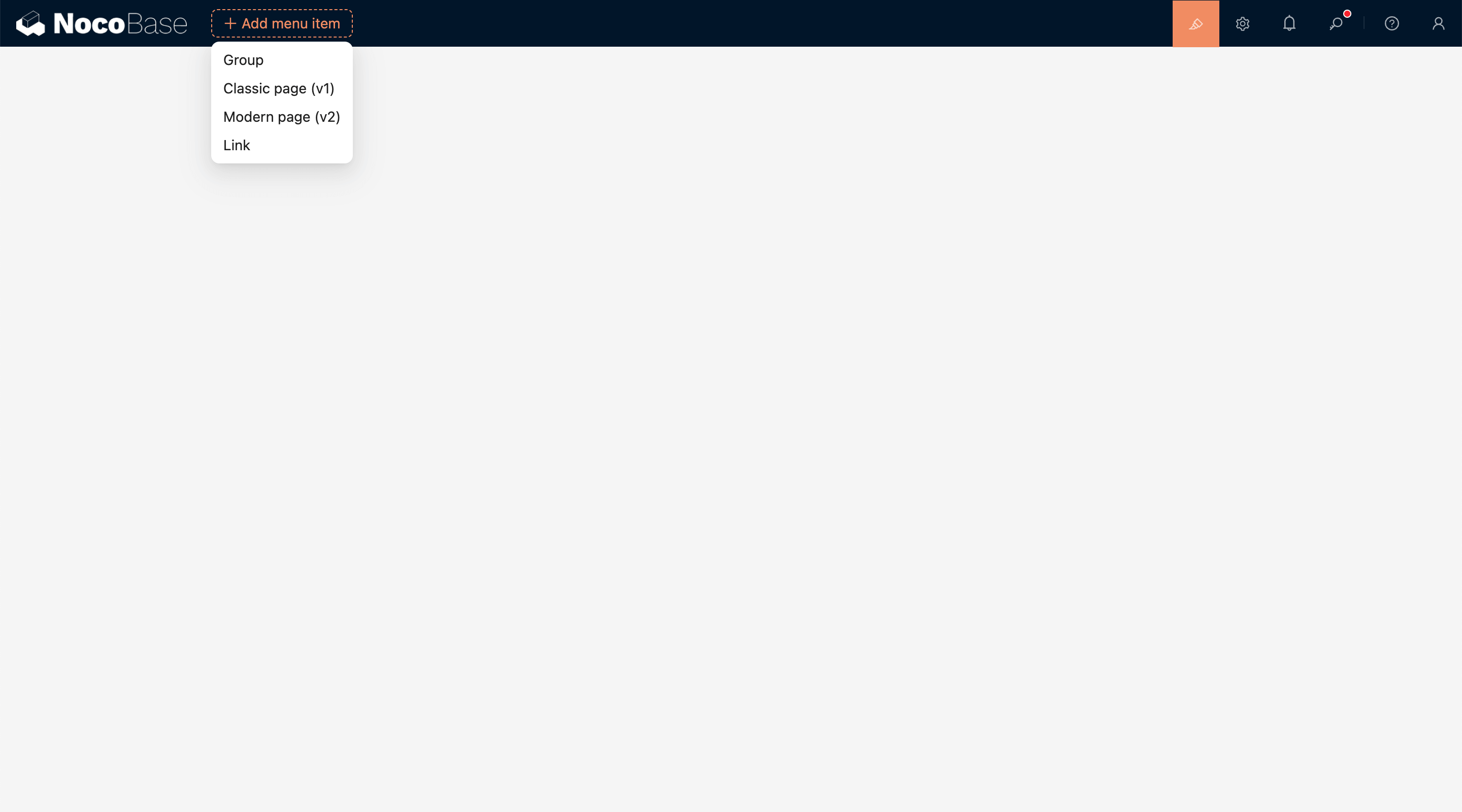 NocoBase 演示界面