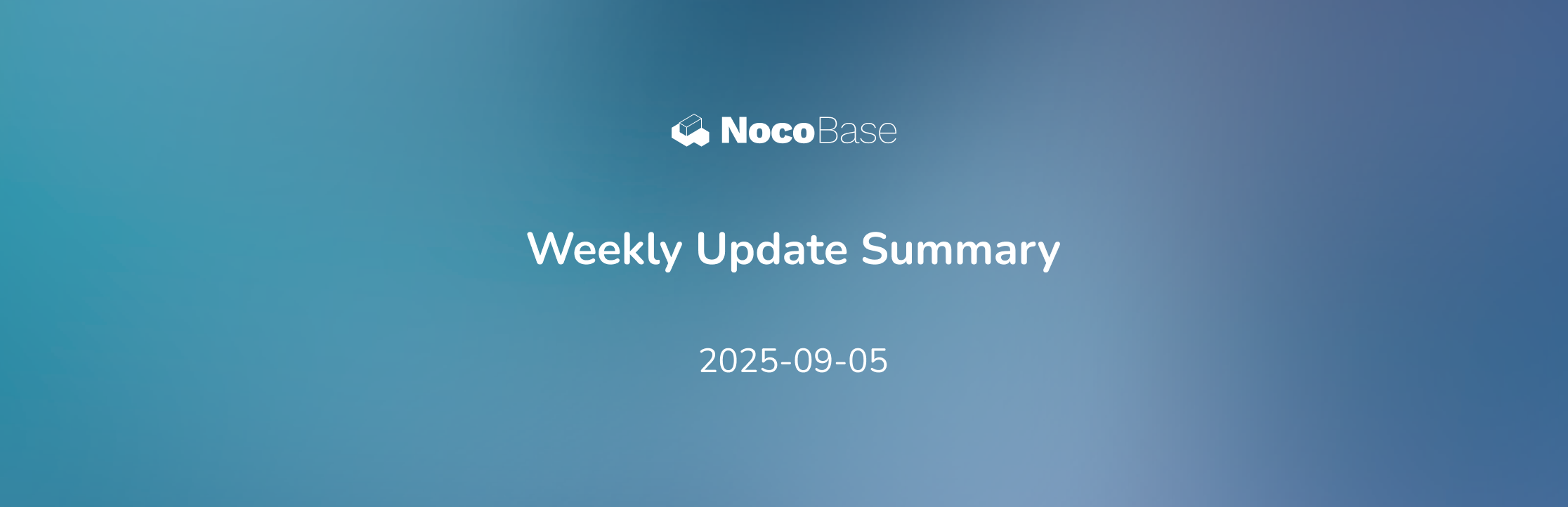 NocoBase 本周更新汇总：优化及缺陷修复